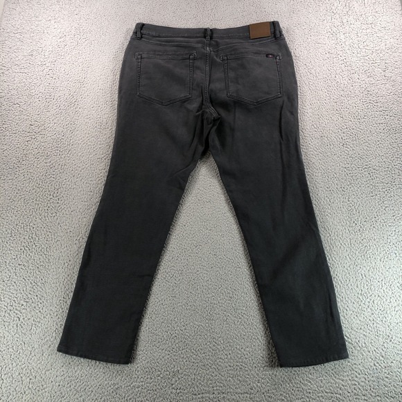 Faherty Pants Mens 36x28 Gray Slate 5 Pocket Terry stretch Casual Comfort Office - Picture 3 of 13